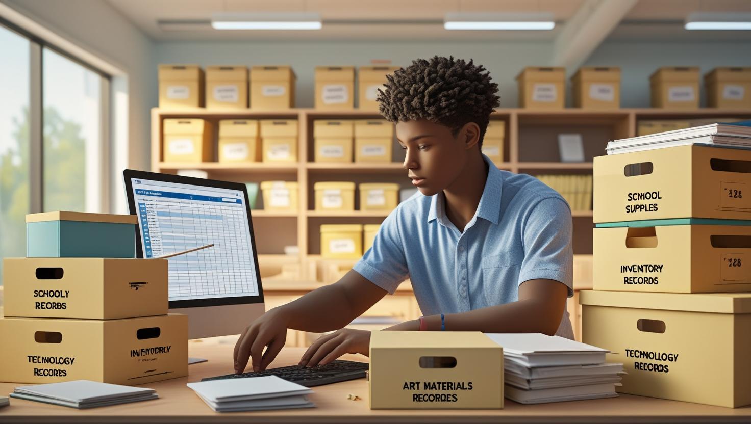 Transparência e Eficiência: Como o Aplicativo Escolar Revoluciona o Controle de Estoque e Patrimônio