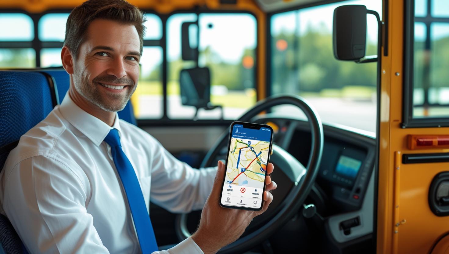 Transporte Escolar Inteligente Como o Aplicativo Escolar Garante Rastreabilidade, Controle e Segurança