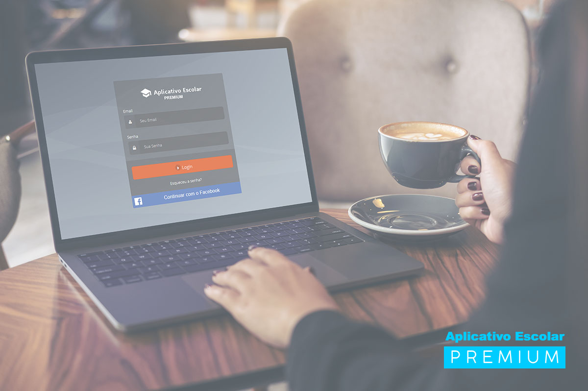 Como o Aplicativo Escolar Premium funciona?